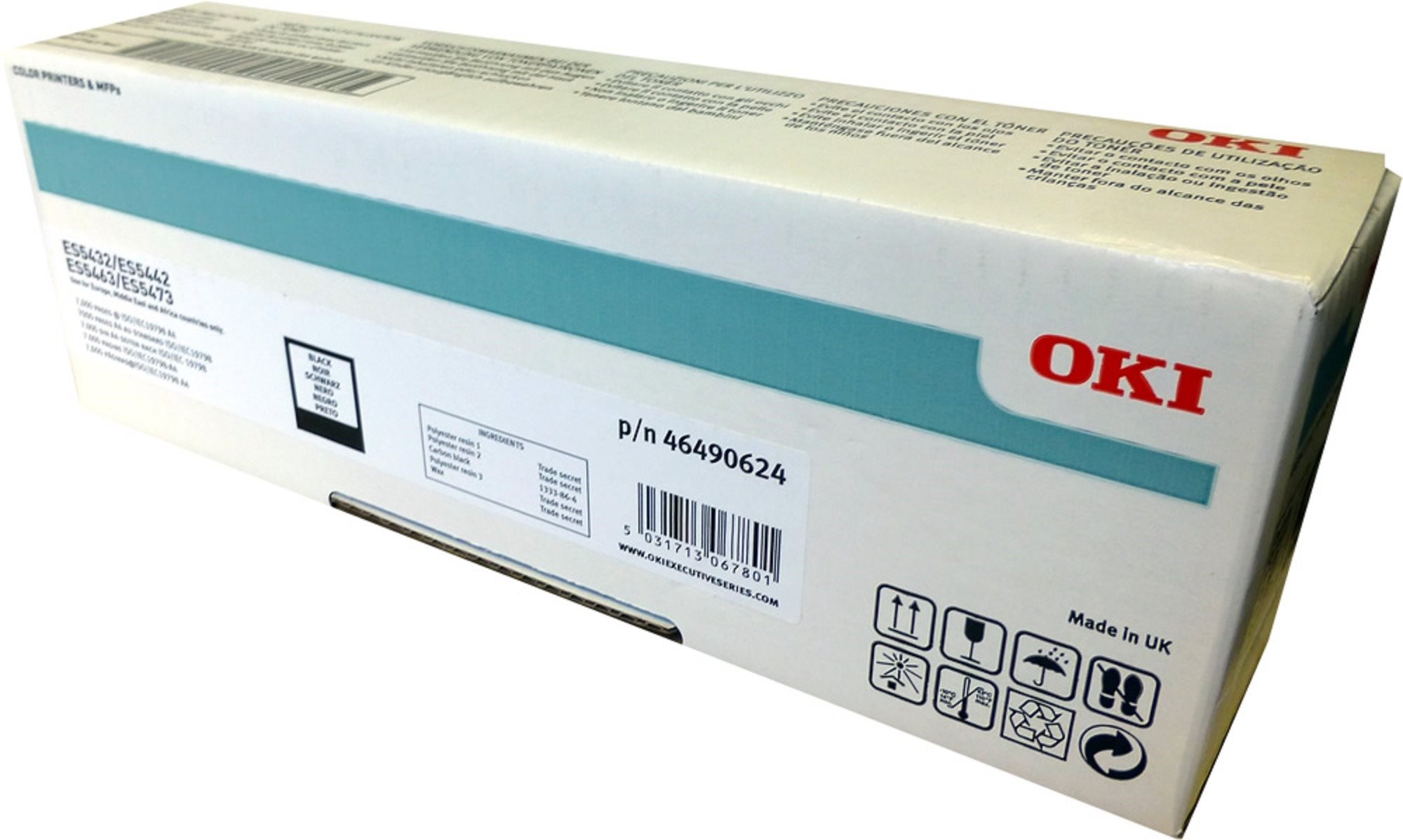 OKI 46490624 černý
