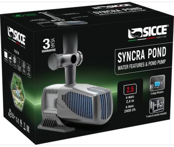 SICCE SYNCRAPOND jezírkové čerpadlo s fontánou 2,5/10 m