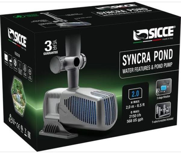 SICCE SYNCRAPOND jezírkové čerpadlo s fontánou 2,0/10 m