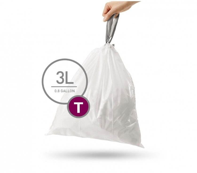 Simplehuman Sáčky do koše typ T, 3l, 40 ks v balení