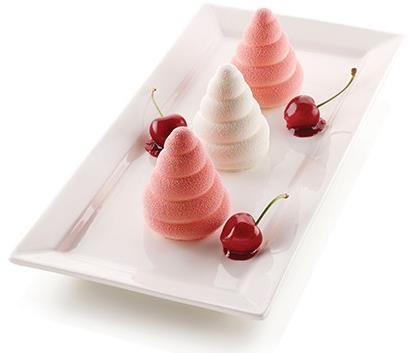 Silikomart Silikonová pečicí forma na dezerty Silikomart Soffice Incanto 6ks