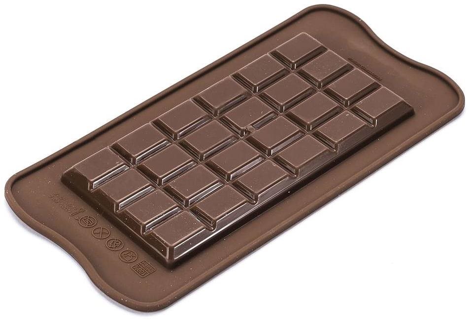 Silikomart Silikonová forma na čokoládu Silikomart SCG36 Classic Choco Bar | tabulka