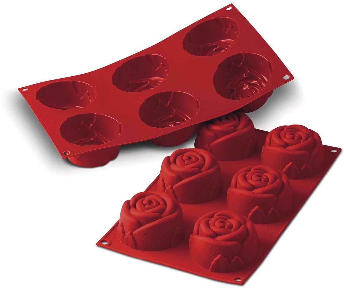 Silikomart Silikonová forma Rose N. 6