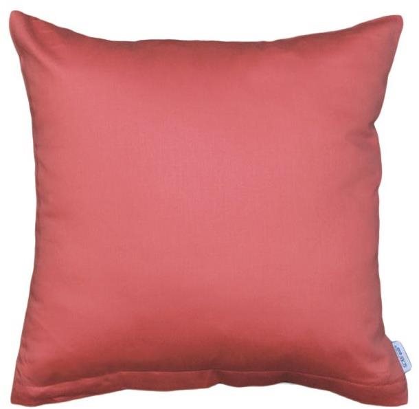 SCANquilt povlak na polštář Satén Color korálová 40×40