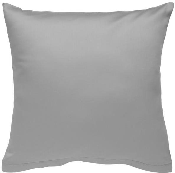 SCANquilt povlak na polštář Satén Color šedá 40×40