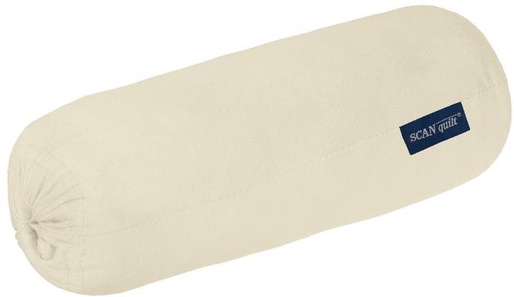 SCANquilt prostěradlo JERSEY SOFT smetanová 140 × 200 cm