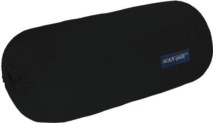 SCANquilt prostěradlo JERSEY SOFT černá 180 × 200 cm
