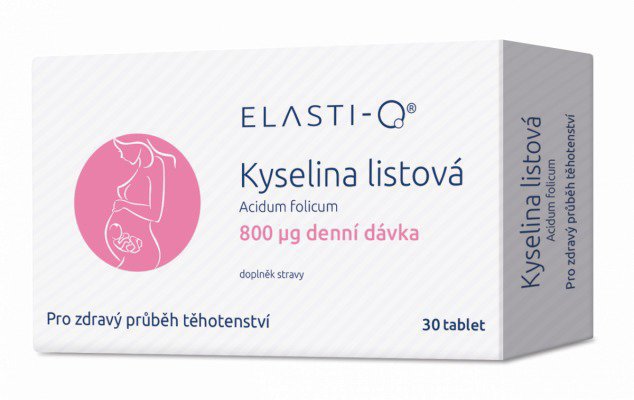 Elasti-Q Kyselina listová 800 30 tablet