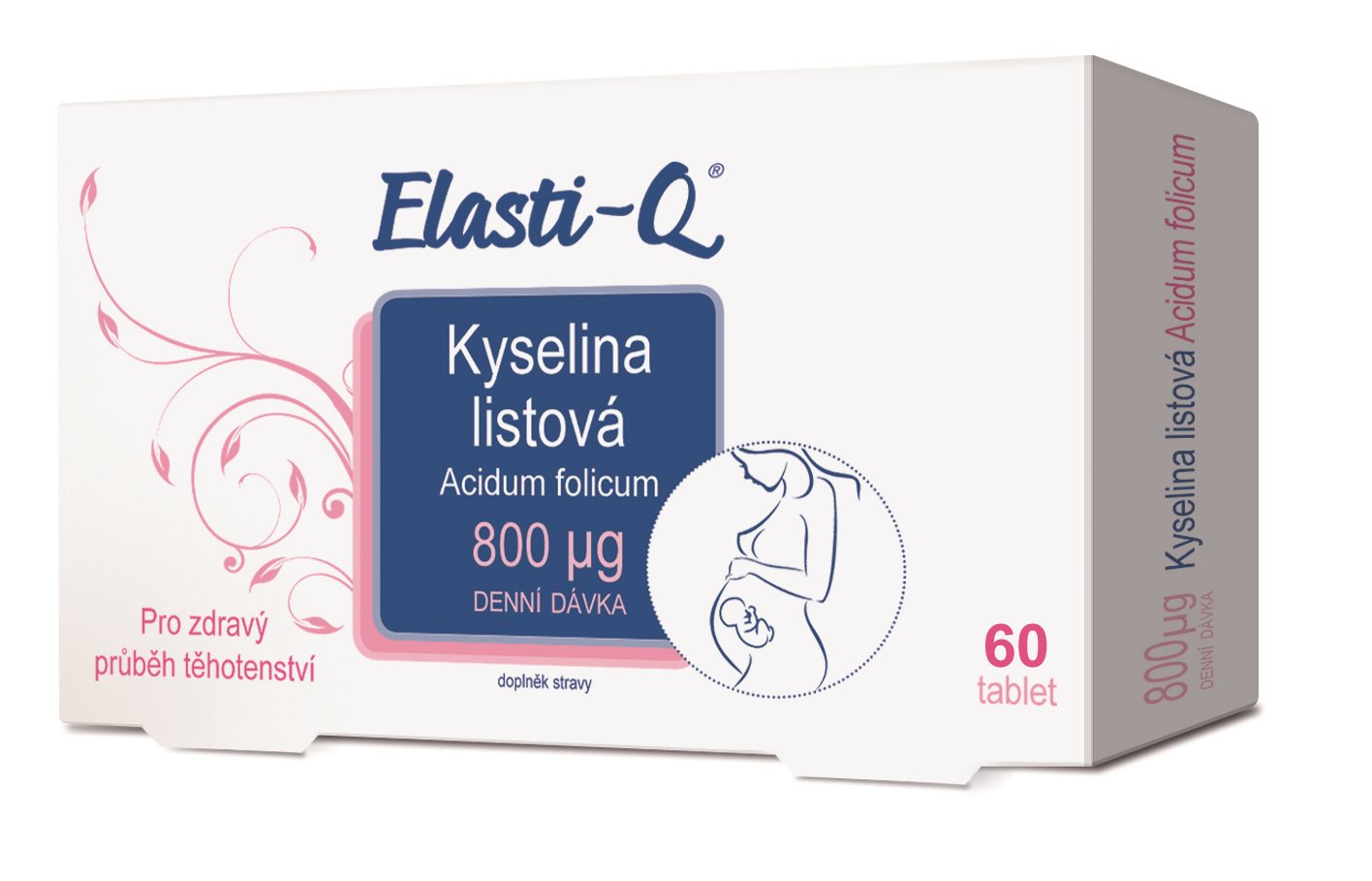 Elasti-Q Kyselina listová 800 60 tablet