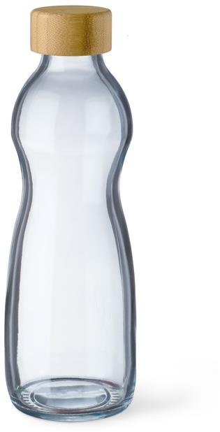 SIMAX Láhev 0,75 l skleněná s bambusovým víkem
