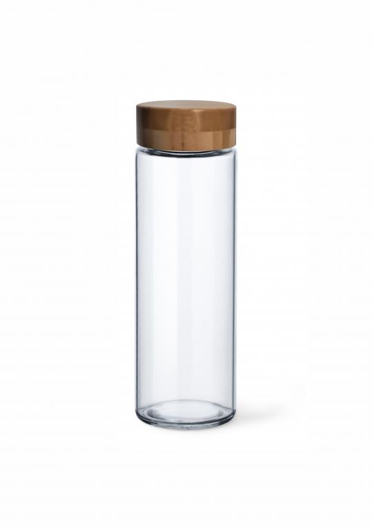 SIMAX EXCLUSIVE PURE AQUA BOTTLE Nápojová láhev 1 l s bambusovým víkem