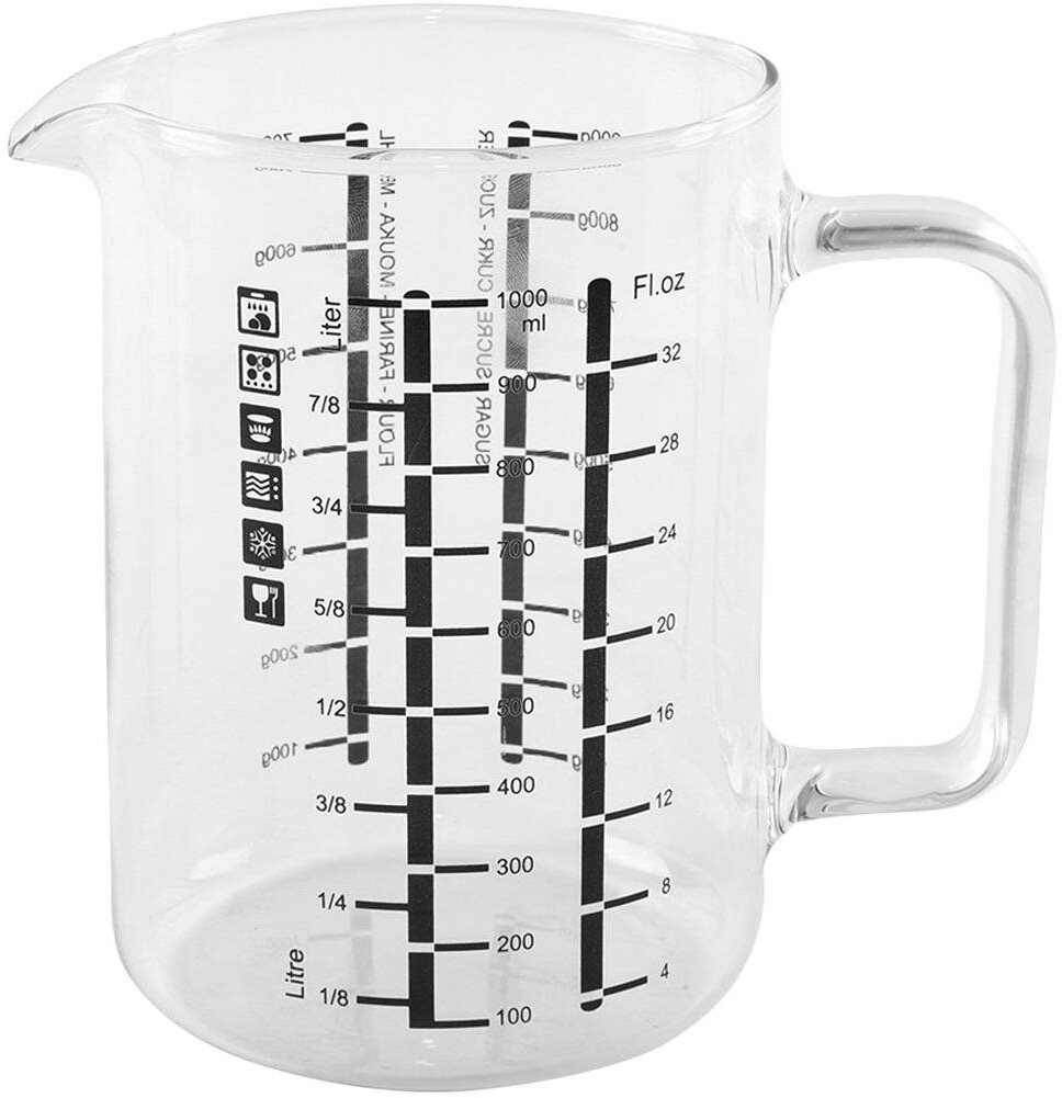 SIMAX Odměrka skleněná 1 l CLASSIC