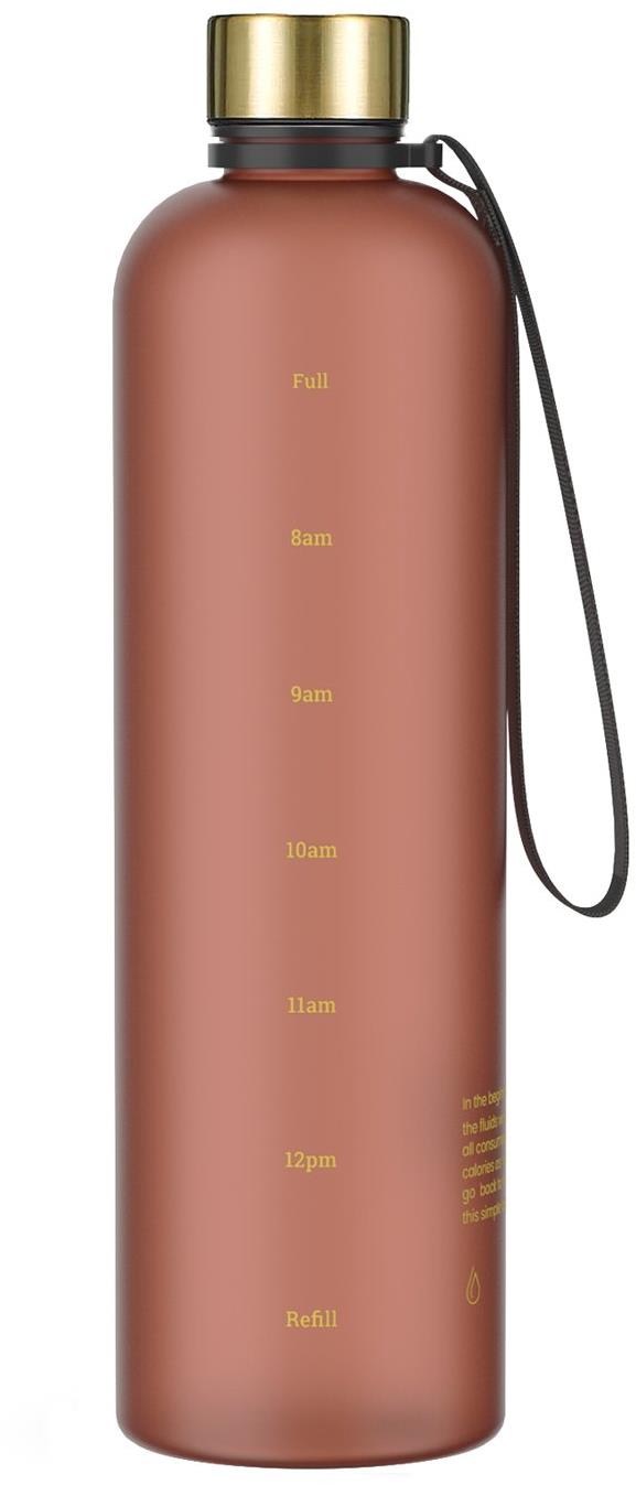 SIM bottle 1000 ml, hnědá