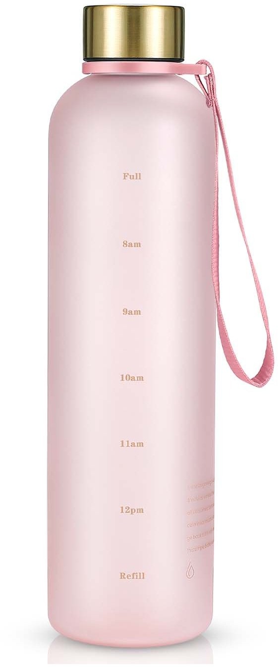 SIM Bottle 1000 ml, růžová