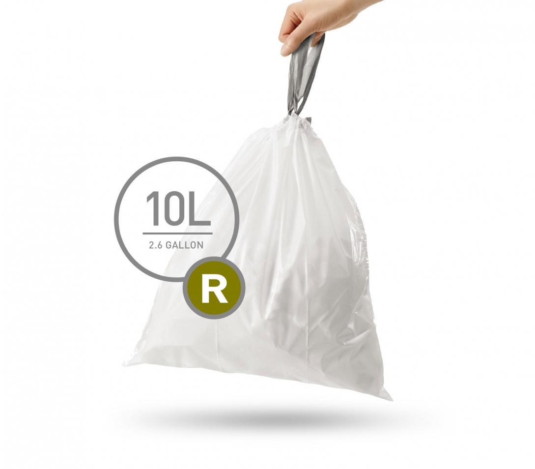 Simplehuman Zatahovací sáčky, 10 l, typ R, 20 ks