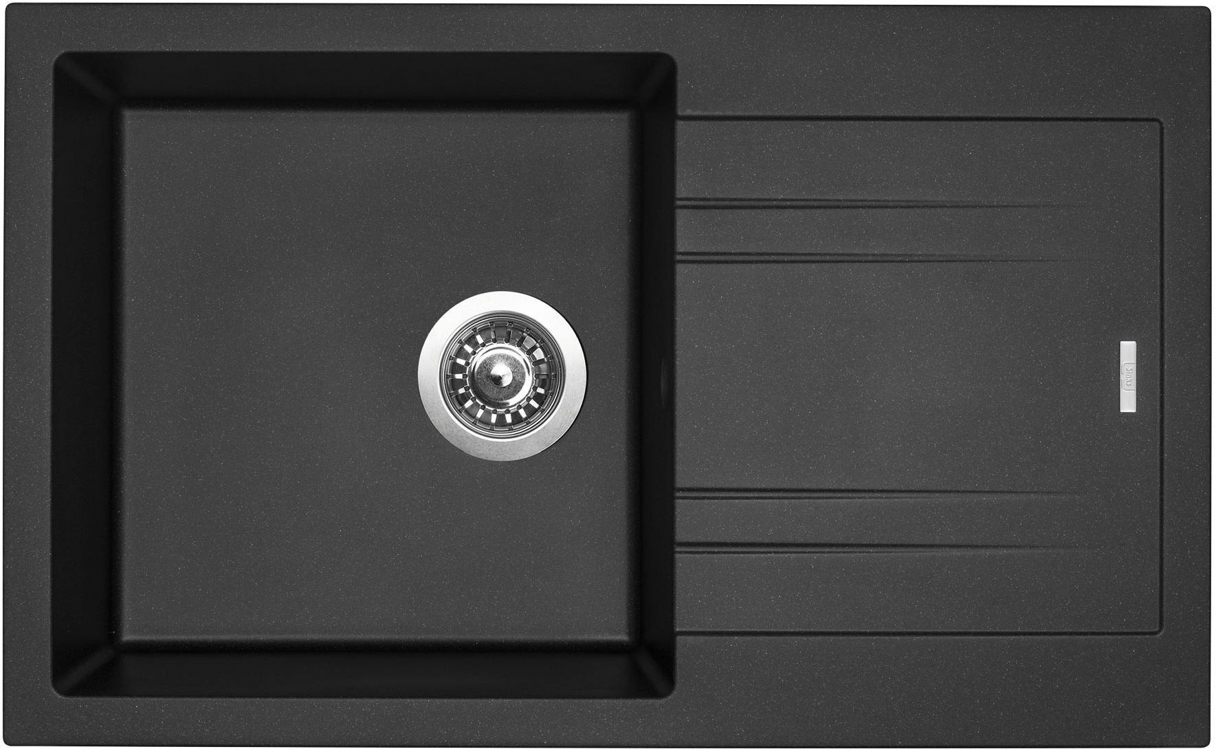 SINKS LINEA 780 N Metalblack