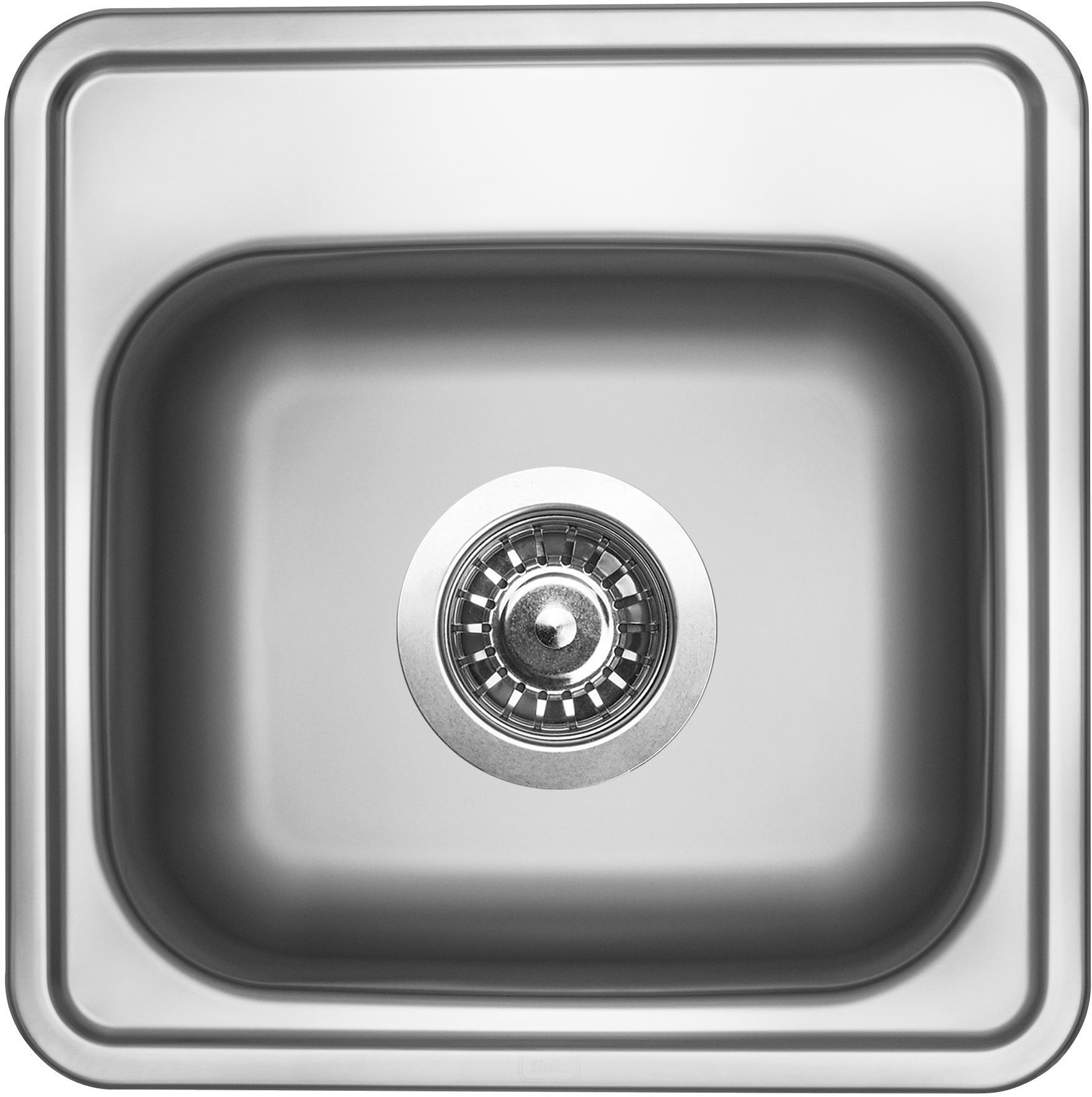 SINKS BAR 380 V 0,6mm matný (s přepadem)
