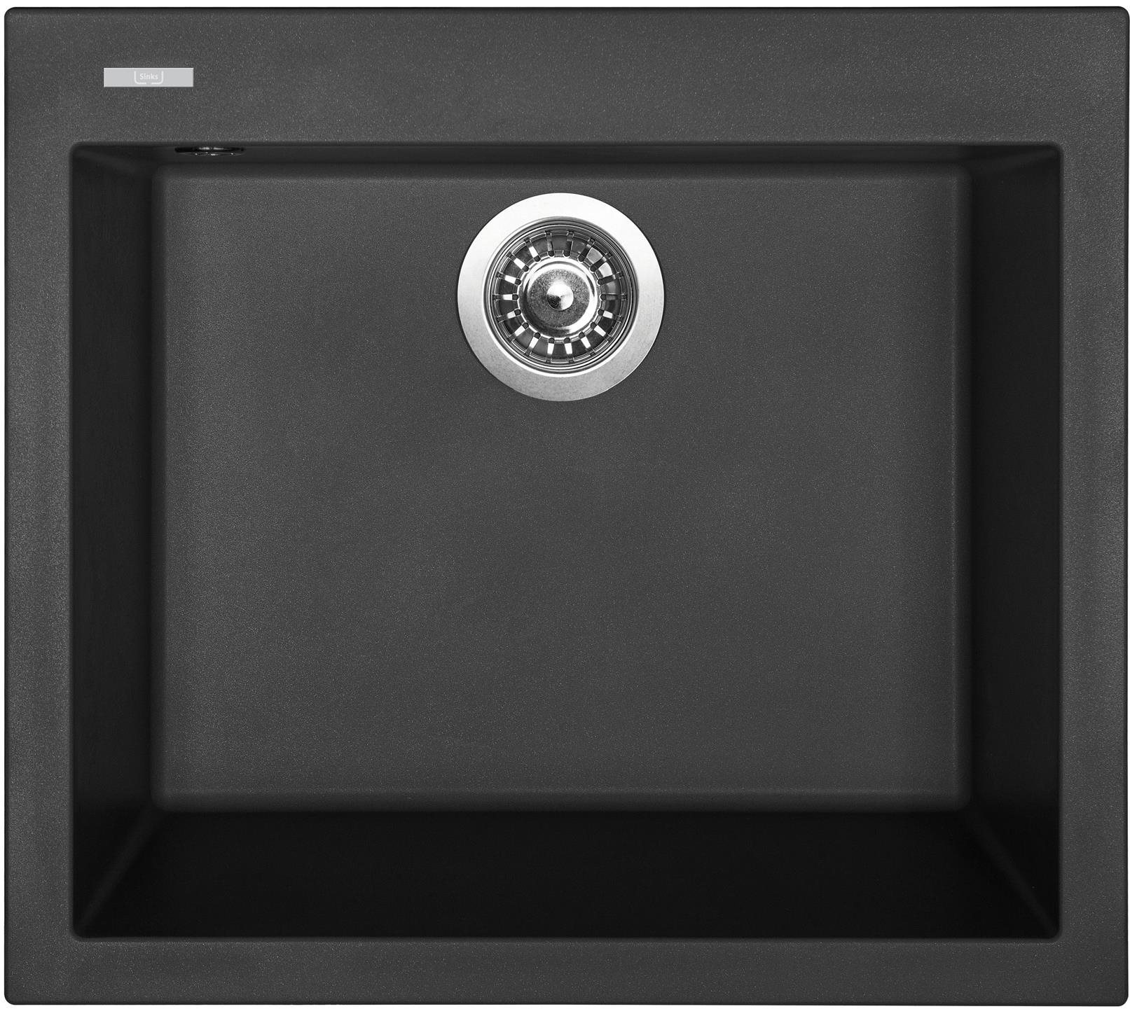 SINKS CUBE 560 Pureblack