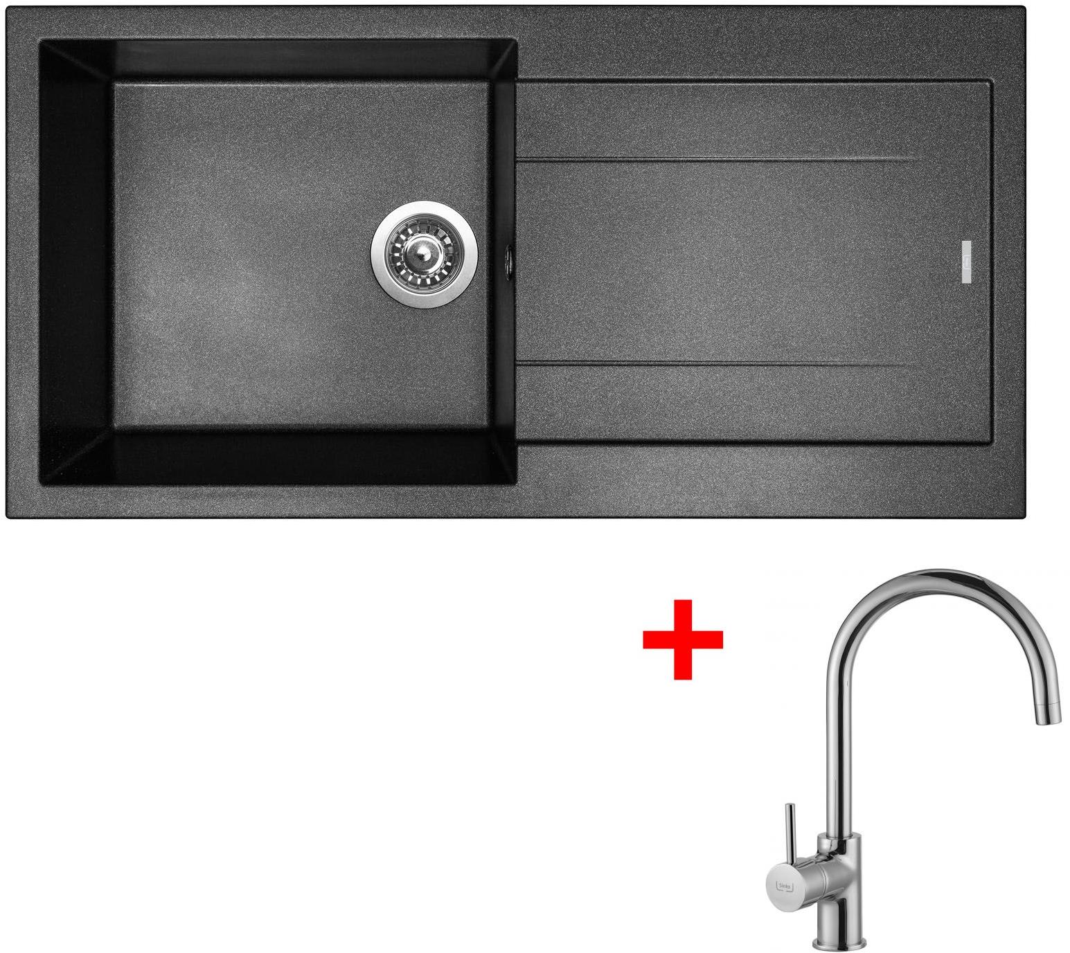 Sinks Amanda 990 Metalblack + Vitalia