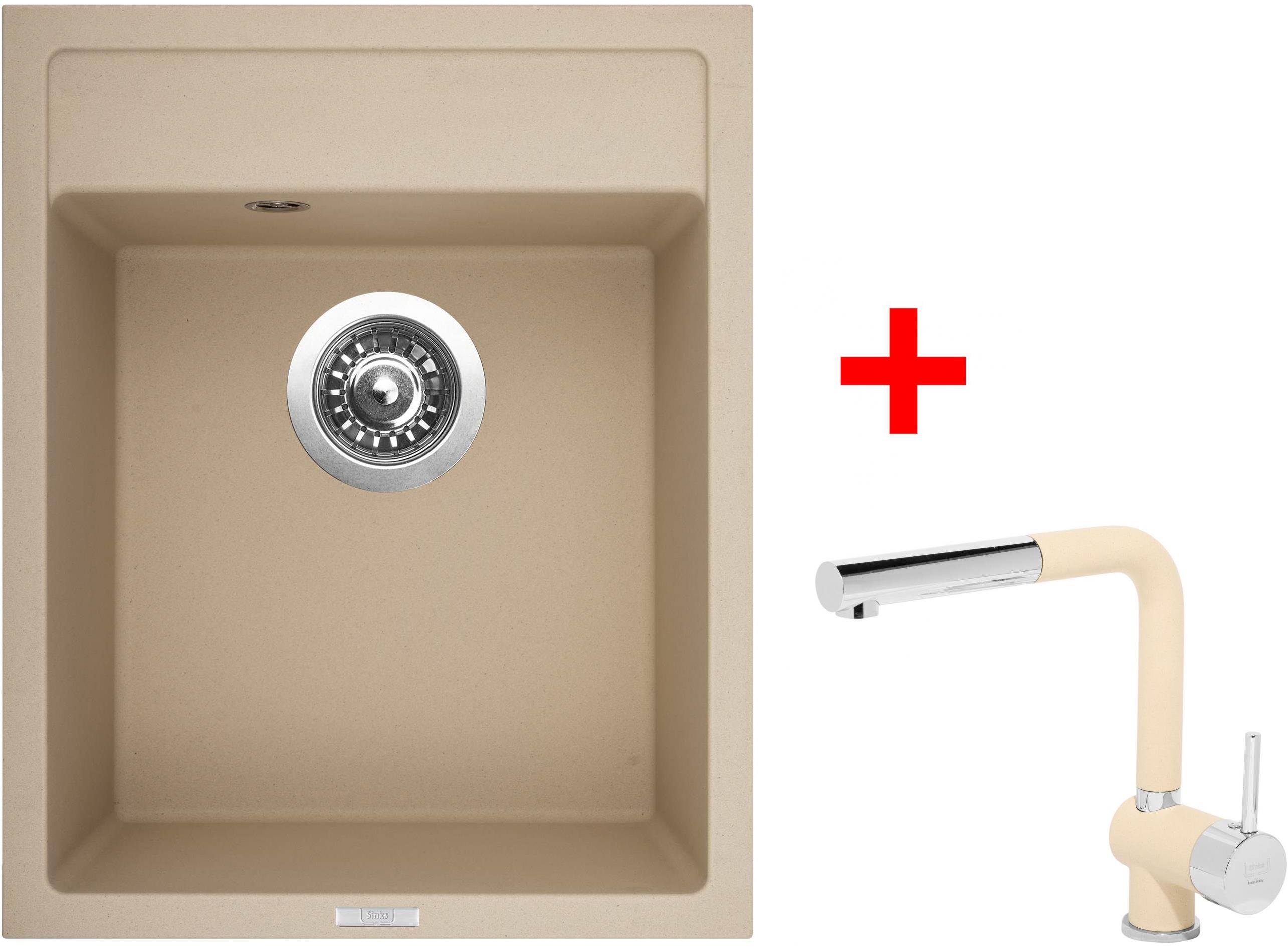 Sinks Classic 400 Sahara + Mix 3 P GR