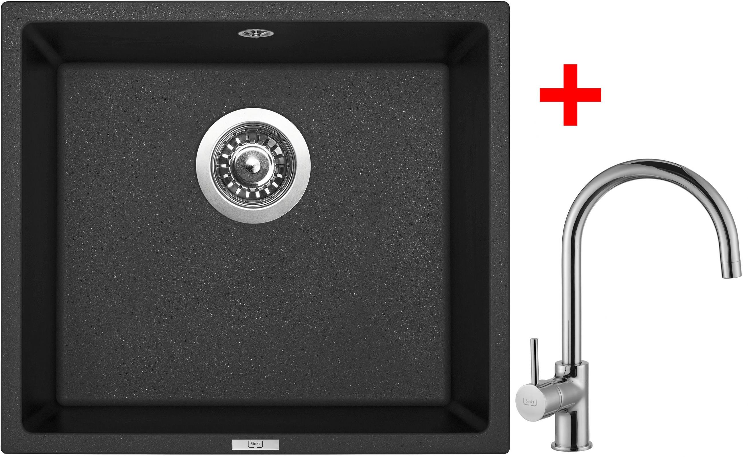Sinks Frame 457 Granblack + Vitalia