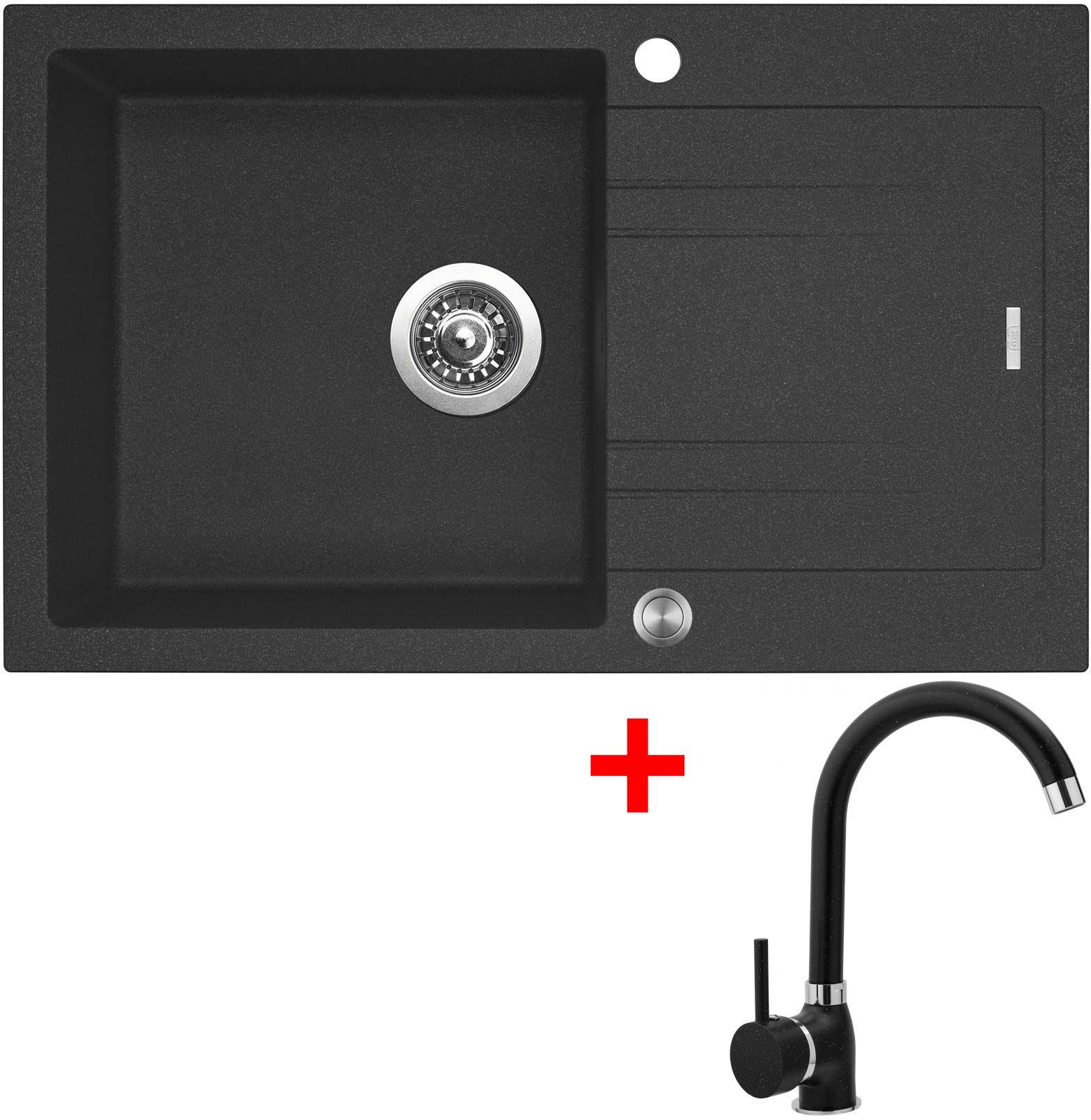 Sinks Linea 780 XC Granblack + Polo GR