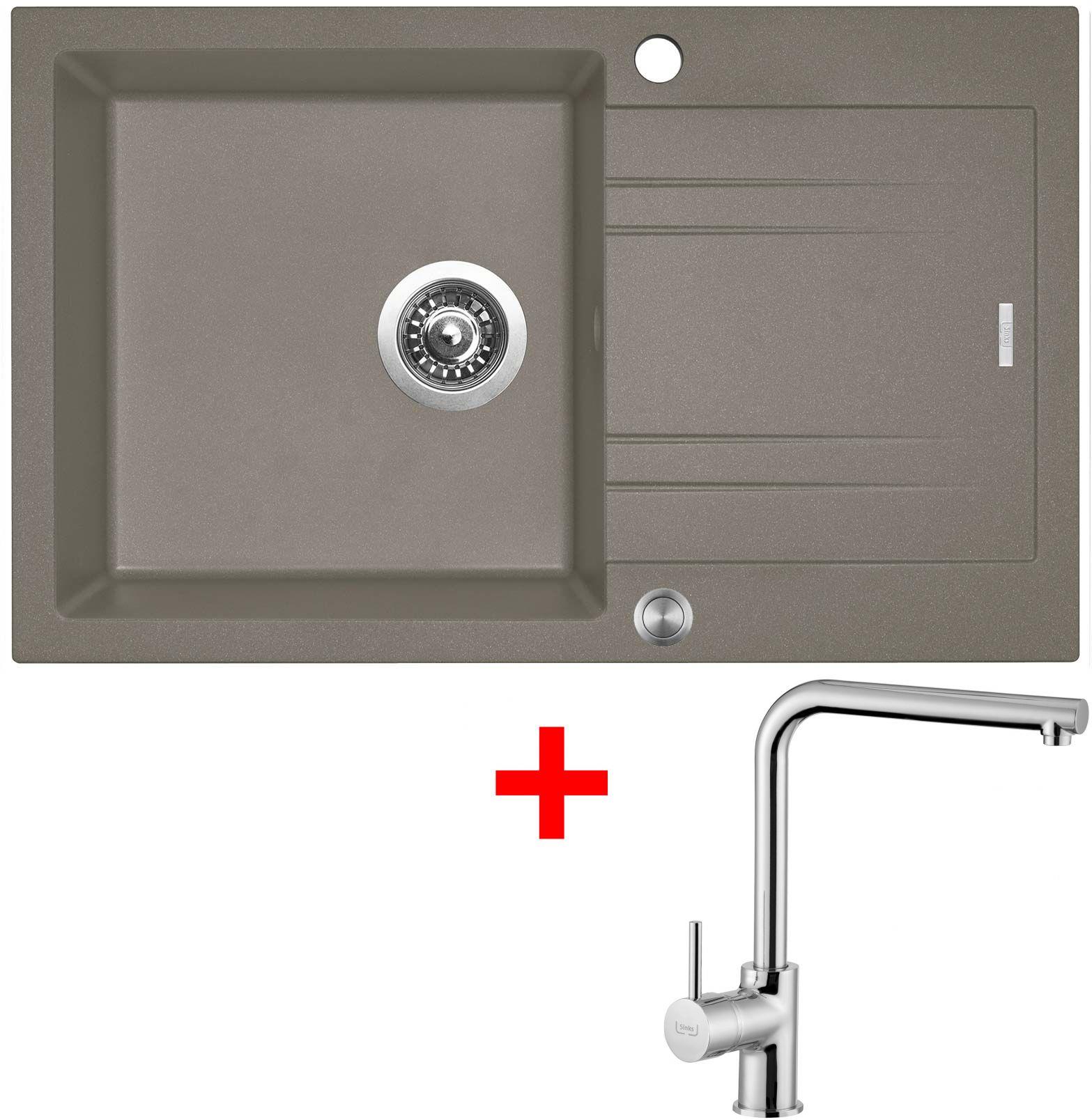 Sinks Linea 780 XC Truffle + Elka