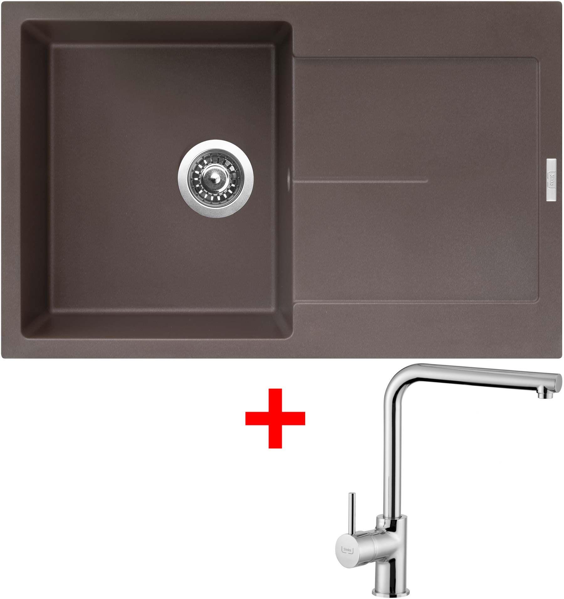 Sinks Ultima 790 Marone + Elka