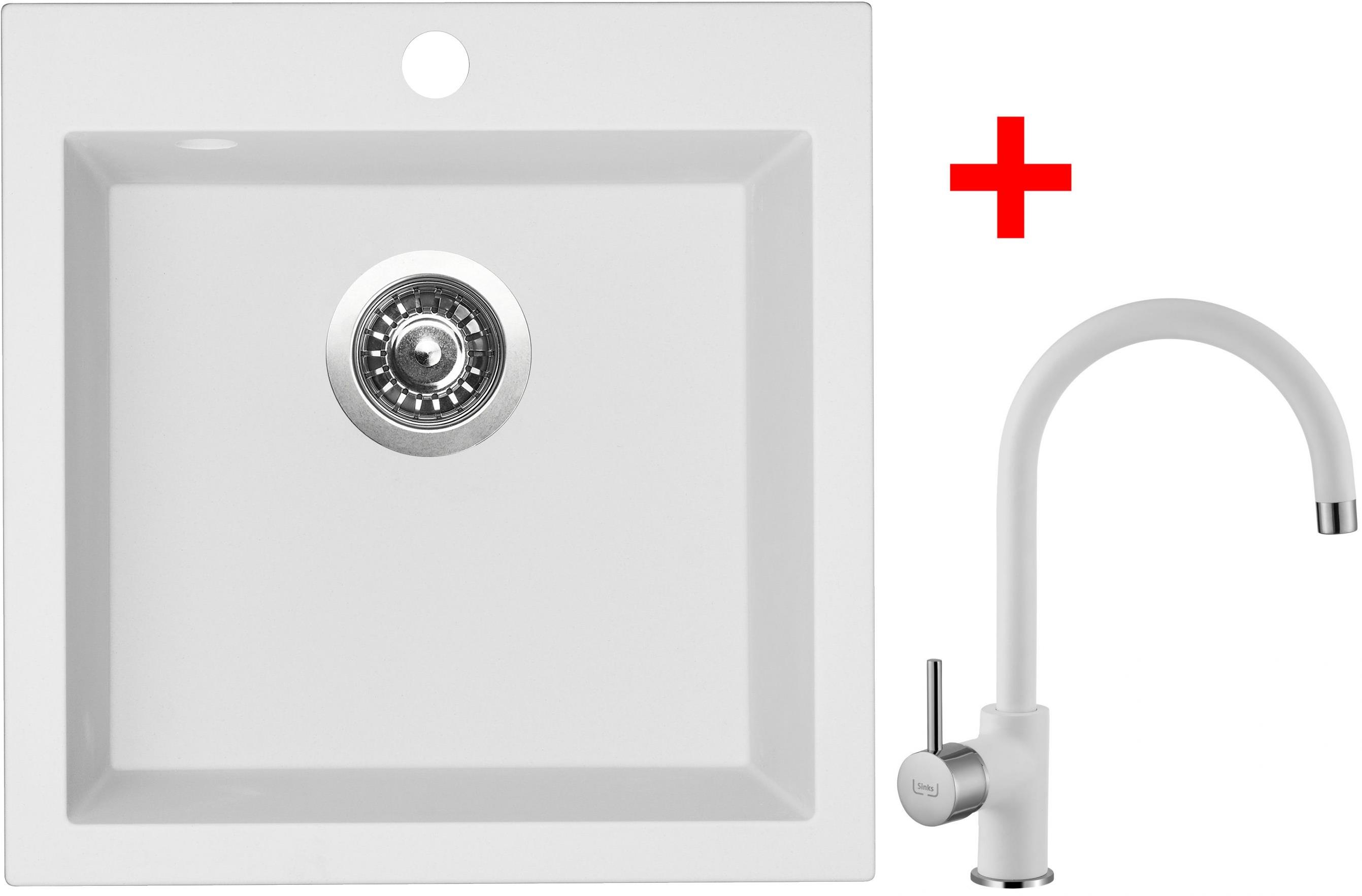 Sinks Viva 455 Milk + Vitalia GR