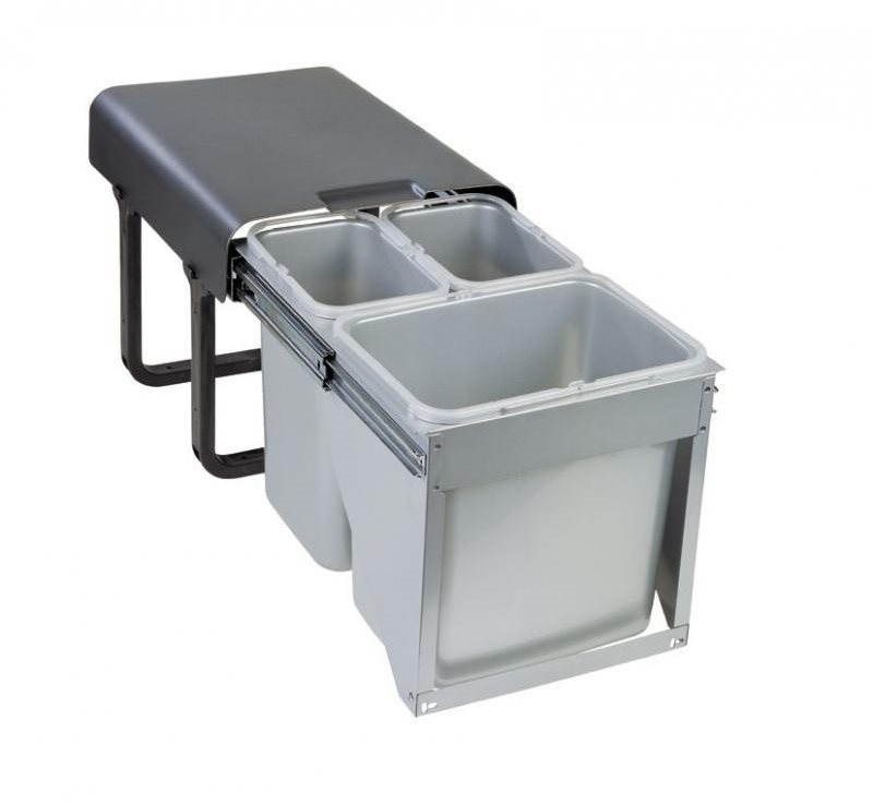 SINKS EKKO FRONT 40 2x8 l + 1x16 l