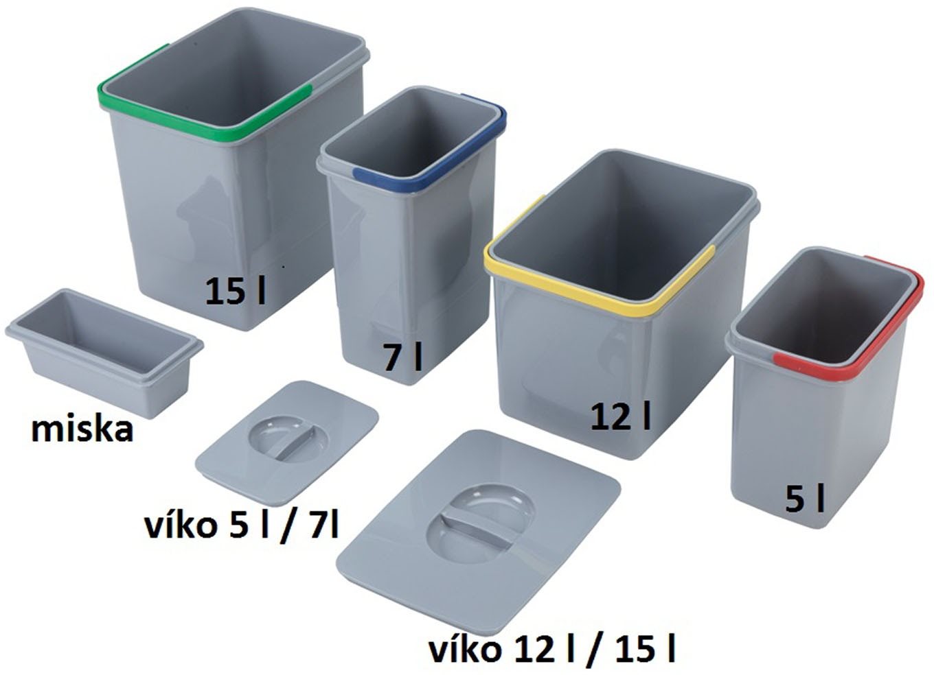 SINKS samostatný koš 15 l