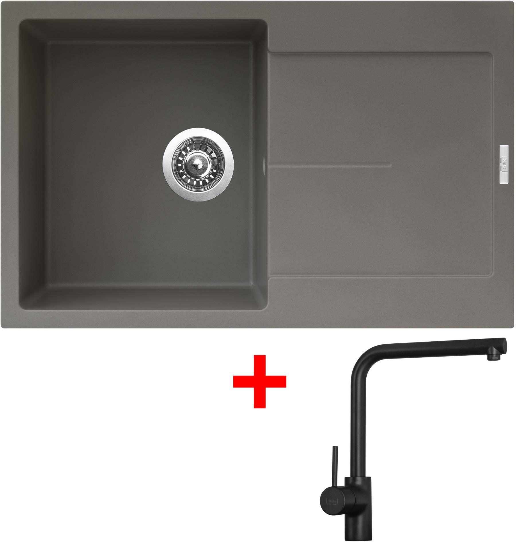 Sinks ULTIMA 790 Truffle + Elka černá matná