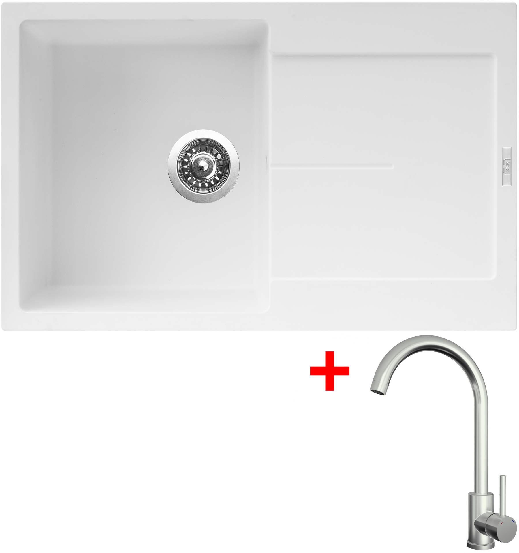 Sinks Ultima 790 Milk + Arco celonerezový