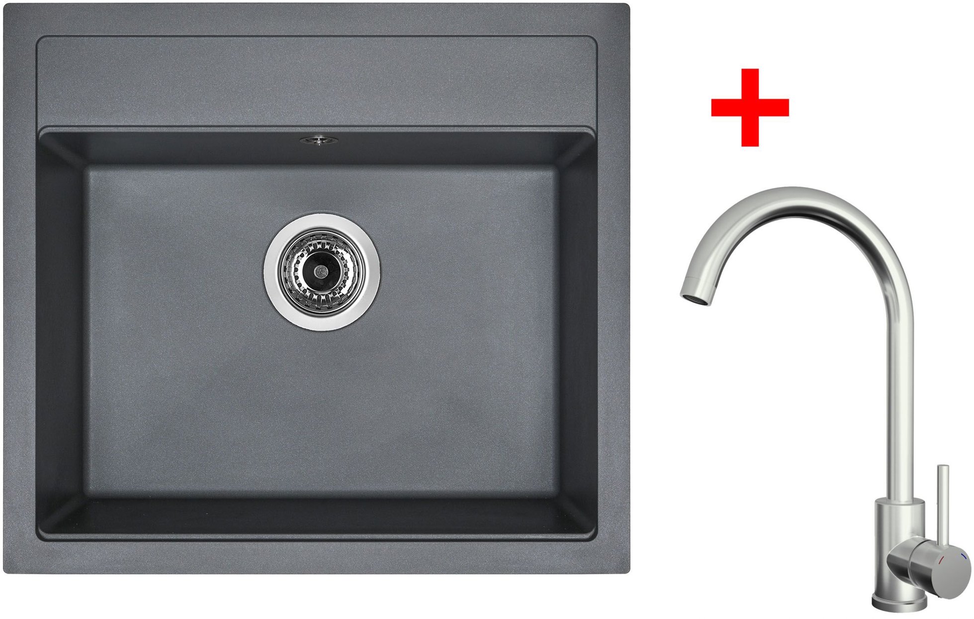 Sinks Solo 560 Titanium + Arco celonerezový