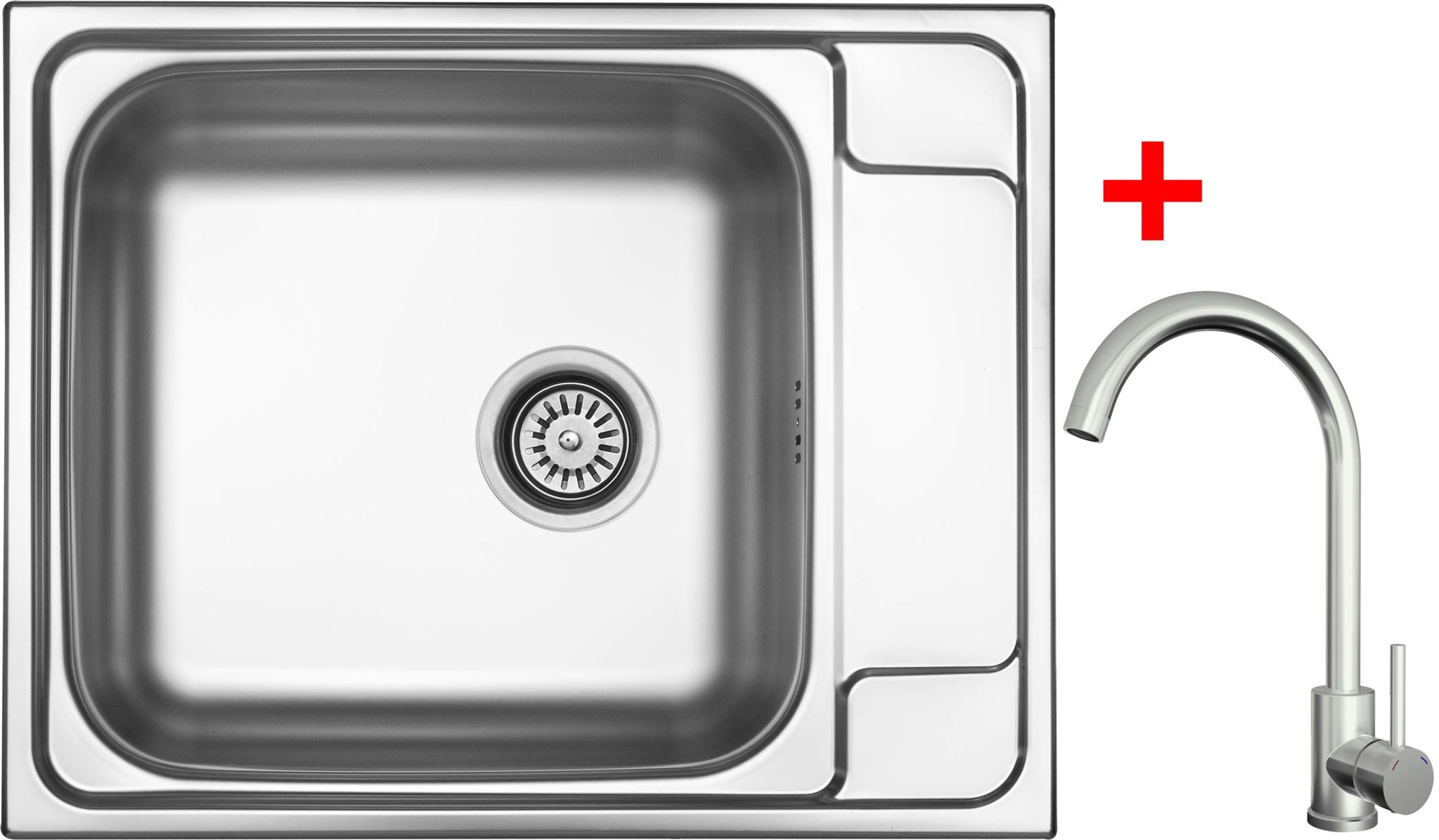 Sinks GRAND 630 + ARCO celonerezová