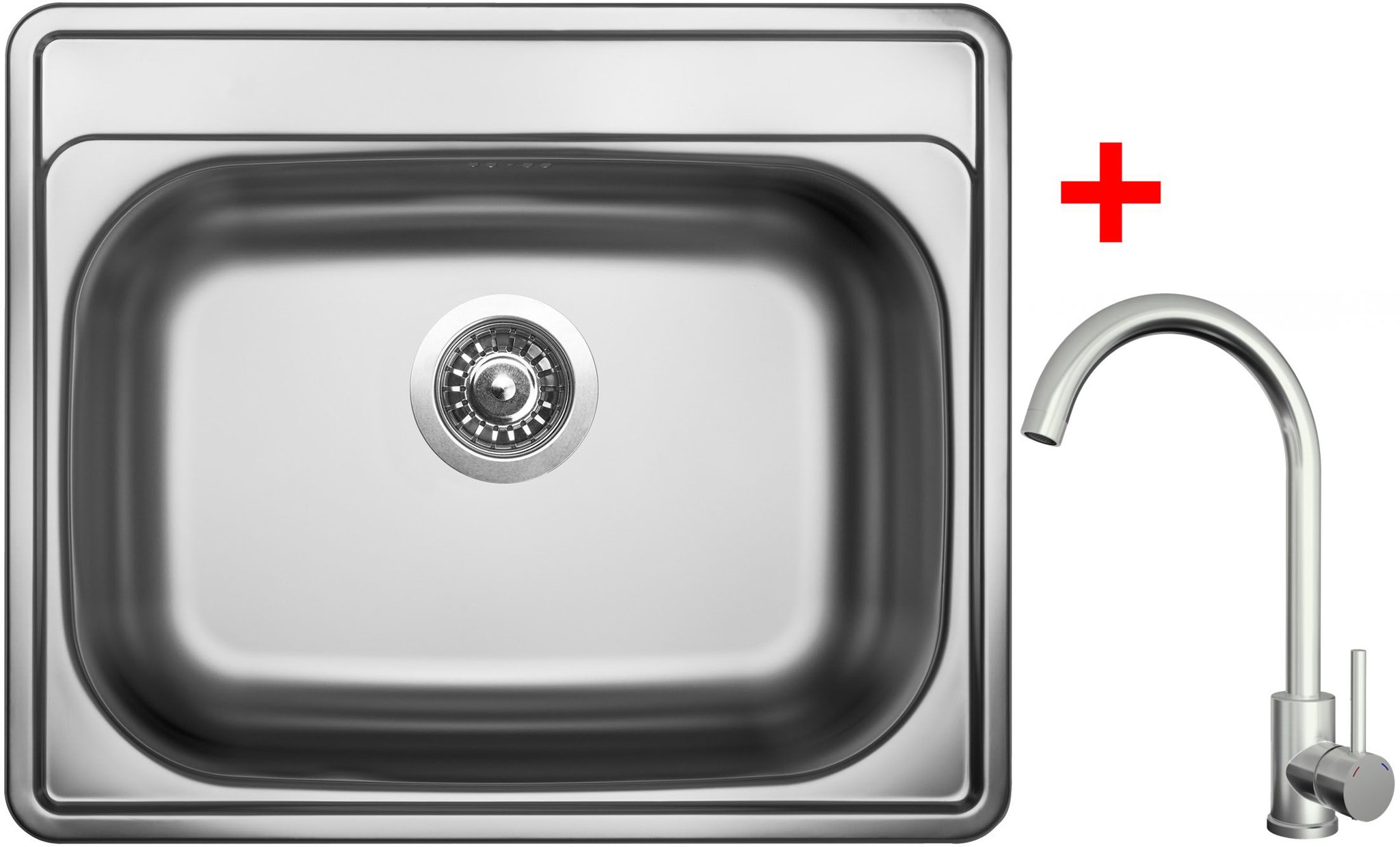 Sinks COMFORT 600 + ARCO celonerezová