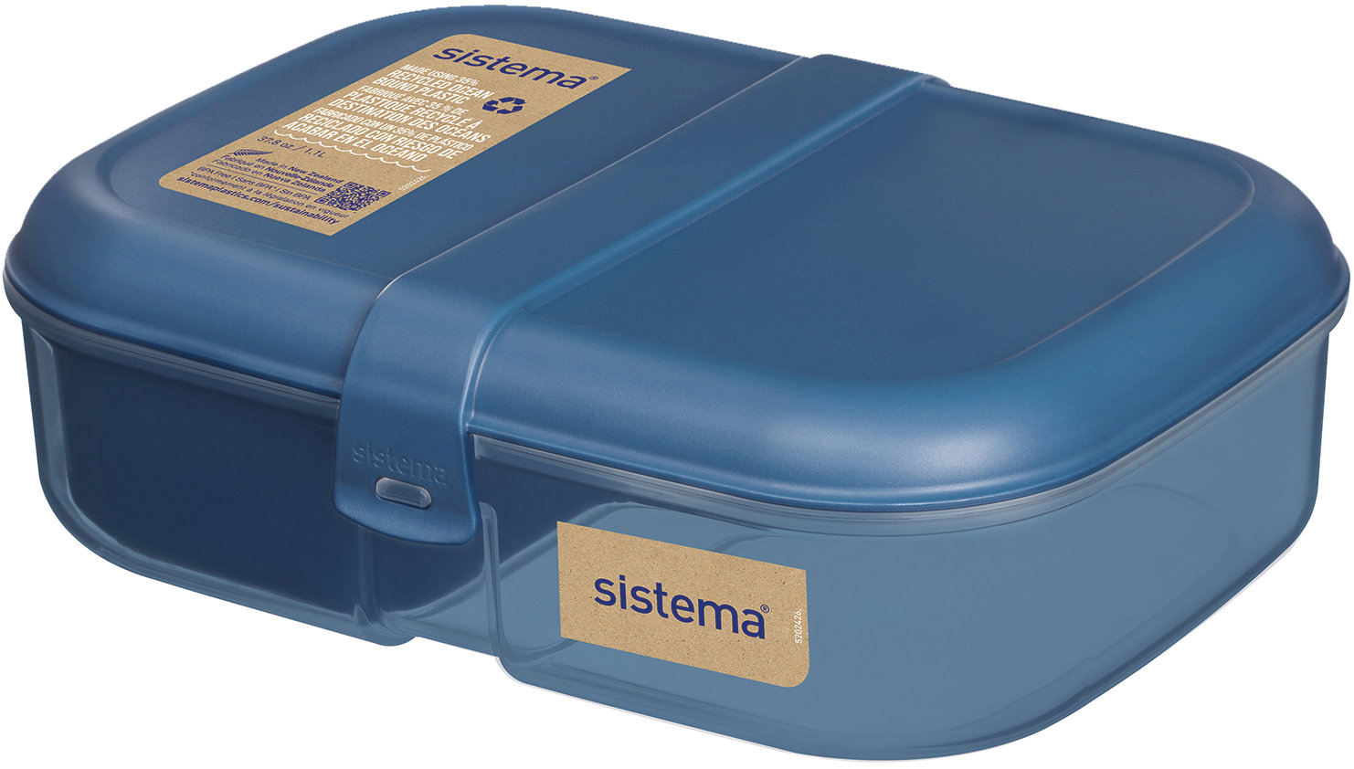 Krabička 1,1 l modrá od SISTEMA