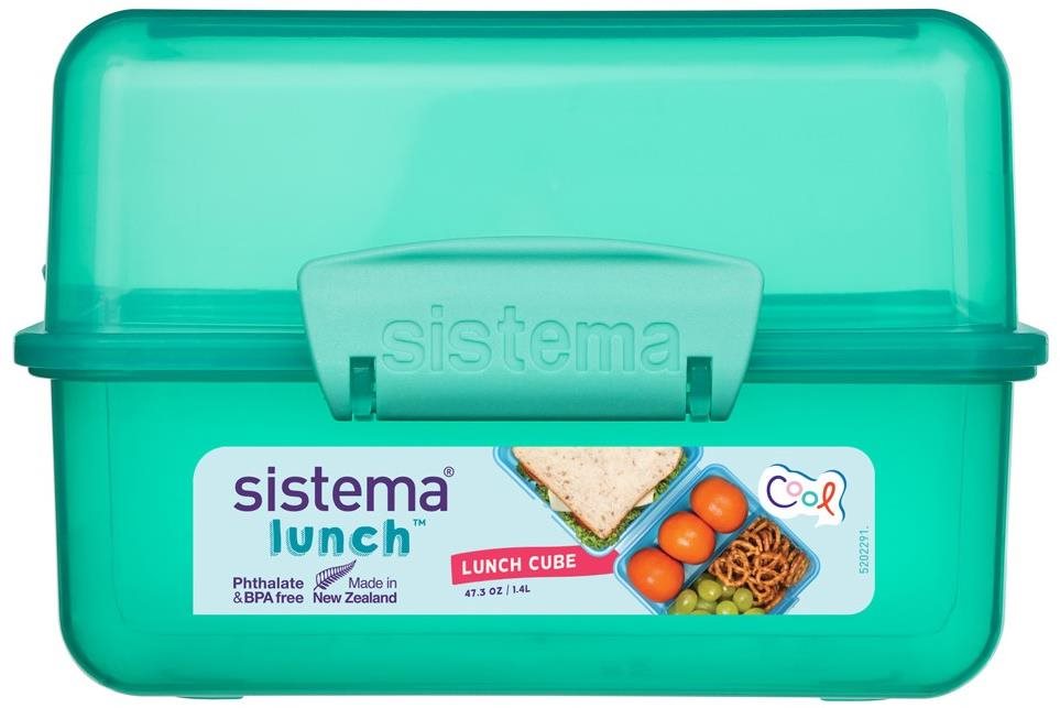 Krabička na oběd s 2 oddíly 1,4 l