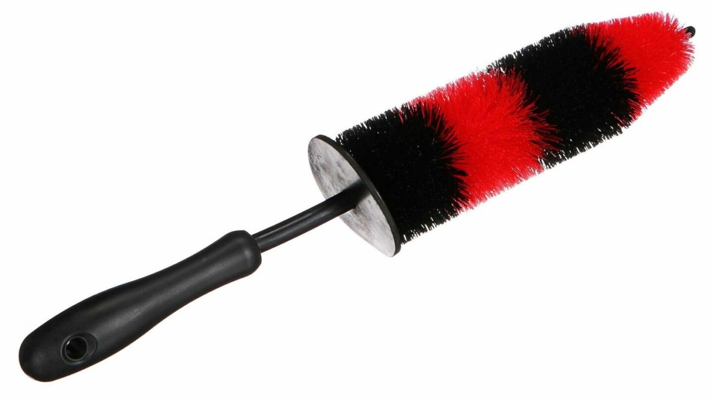 SIXTOL Kartáč na čištění ráfků kol auta CAR DETAILING TIRE BRUSH S, pr. 7 cm
