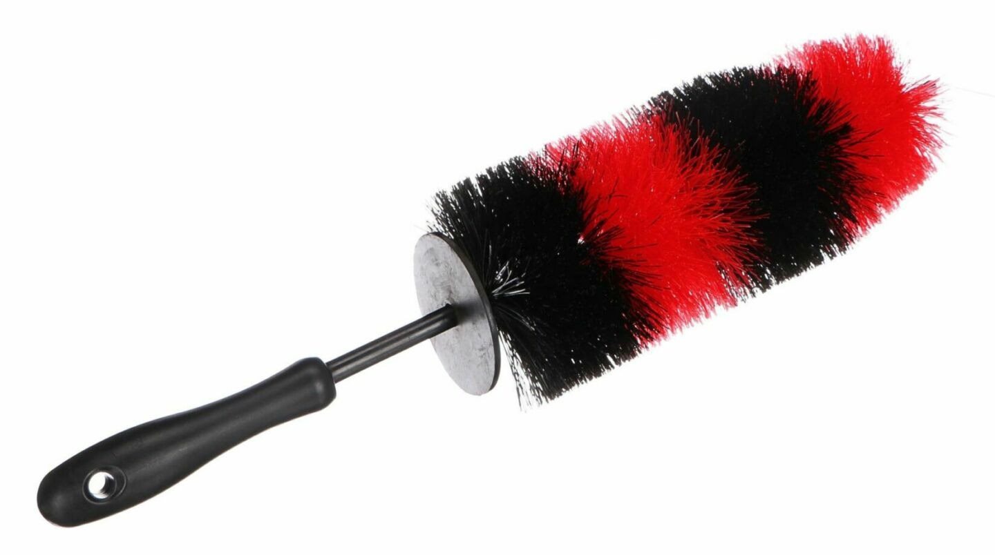 SIXTOL Kartáč na čištění ráfků kol auta CAR DETAILING TIRE BRUSH L, pr. 10 cm