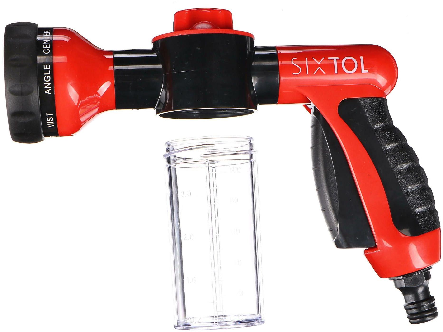 SIXTOL Mycí pistole s nádržkou na saponát pro mytí auta CAR DETAILING SPRAY 2