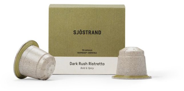 Sjöstrand Dark Rush Ristretto, 10 kapslí
