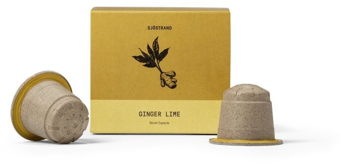 Sjöstrand Ginger lime boost, 10 kapslí