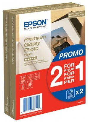 Epson Premium Glossy Photo 10x15cm 2x40 listů