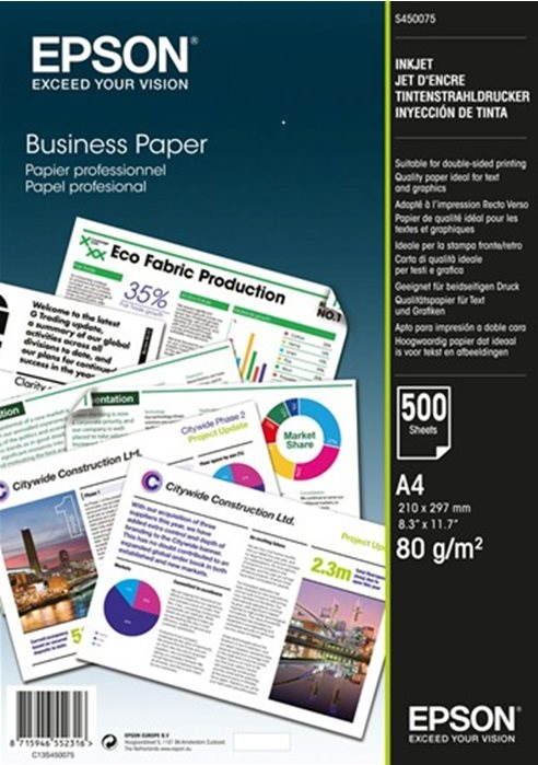 Epson Business Paper A4 80g/m2 500 listů