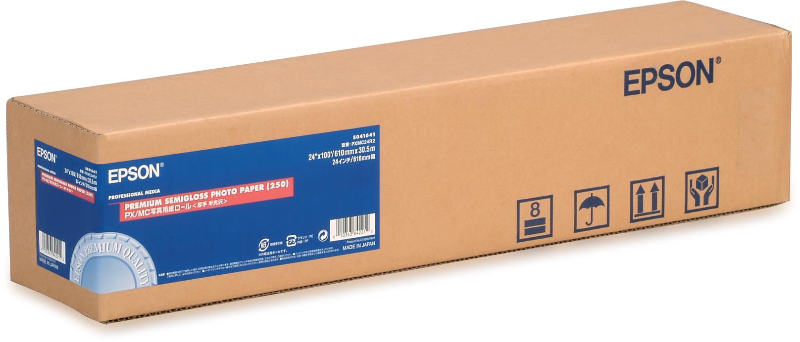 Epson Premium Semigloss Photo Paper Roll 24" x 30,5 m
