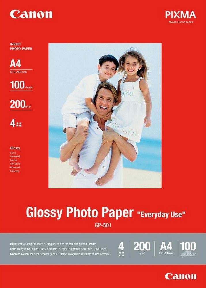 Fotopapír Canon GP-501 A4 Glossy v balení