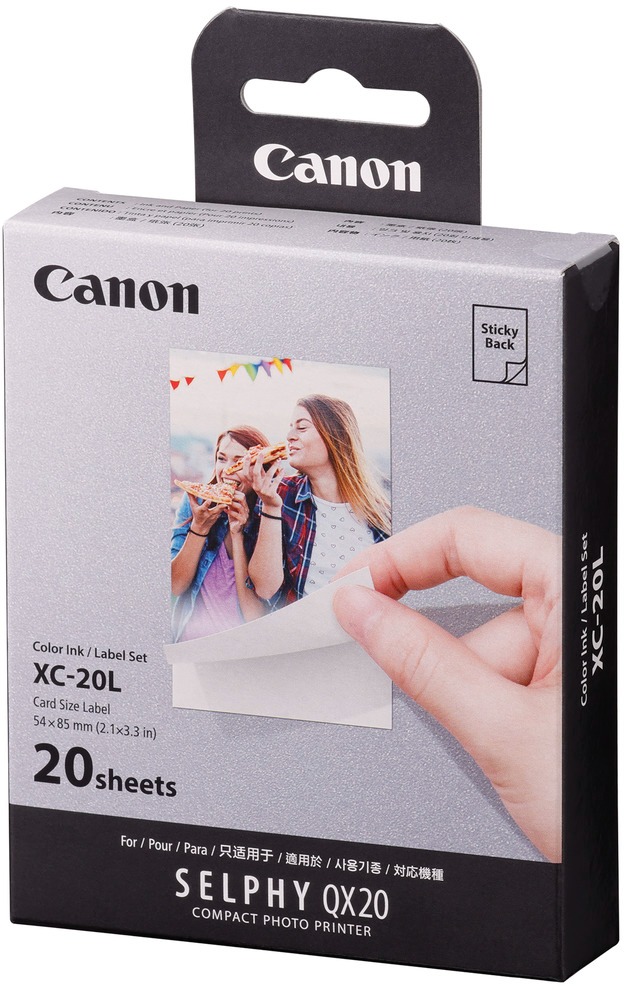 Sada inkoustových barev Canon Colour Ink Label Set XC-20L