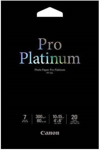 Canon PT-101 10x15 Pro Platinum lesklé - vysoce kvalitní fotopapír