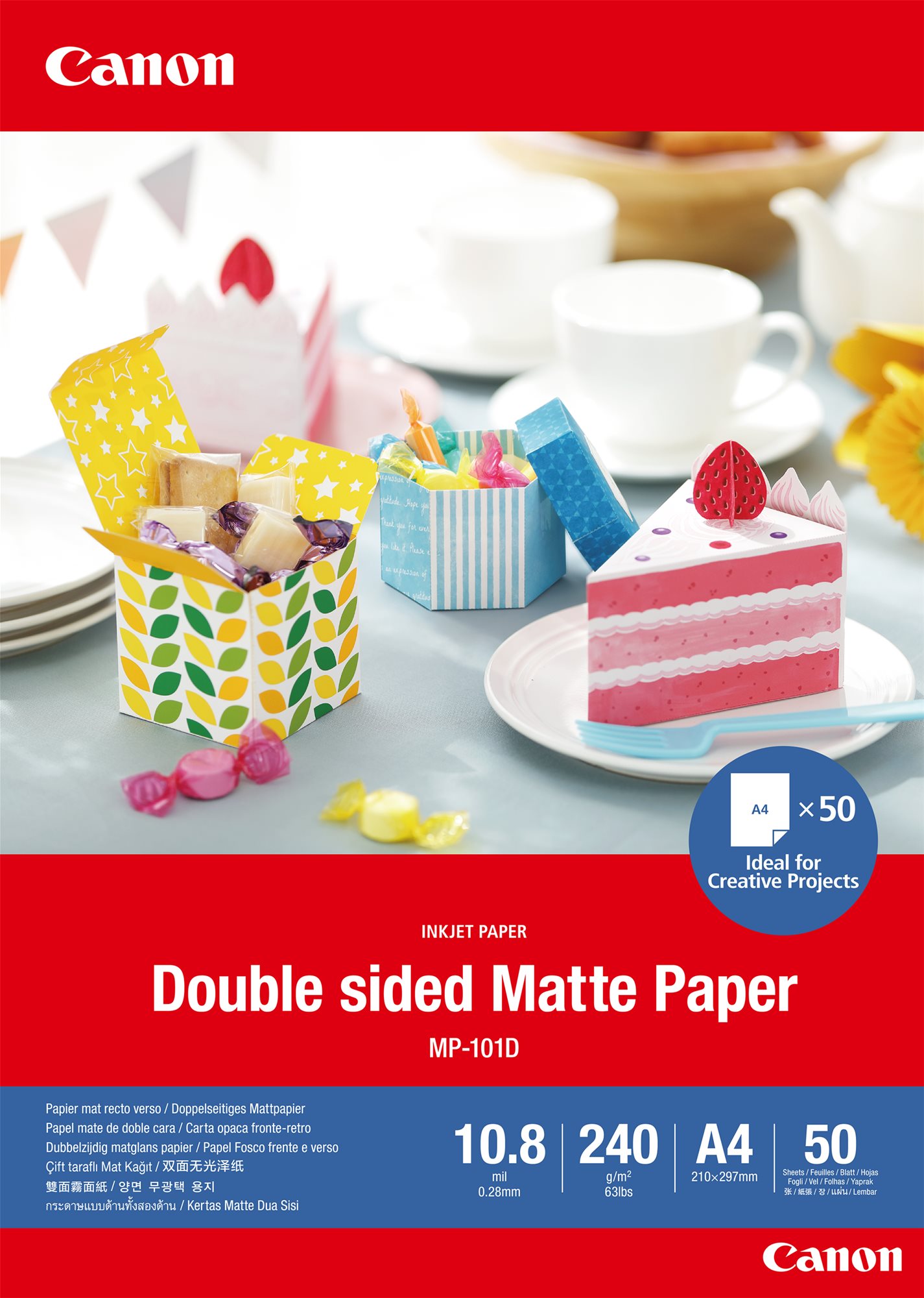 Canon Double Matte Photo Paper MP-101D A4 50 listů